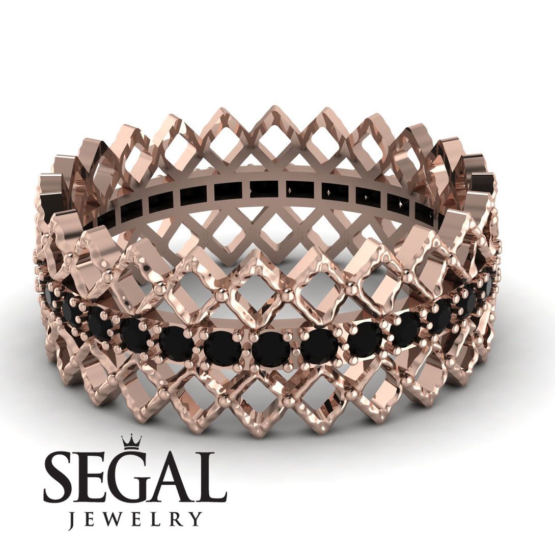 Crown Black Diamond Band - Hadley No. 8