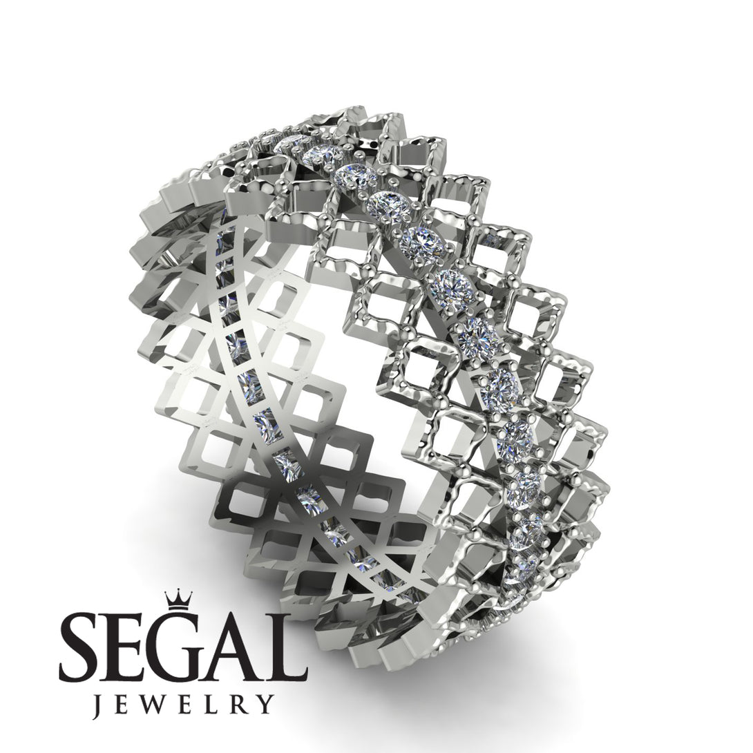 Crown Diamond Band - Hadley No. 3