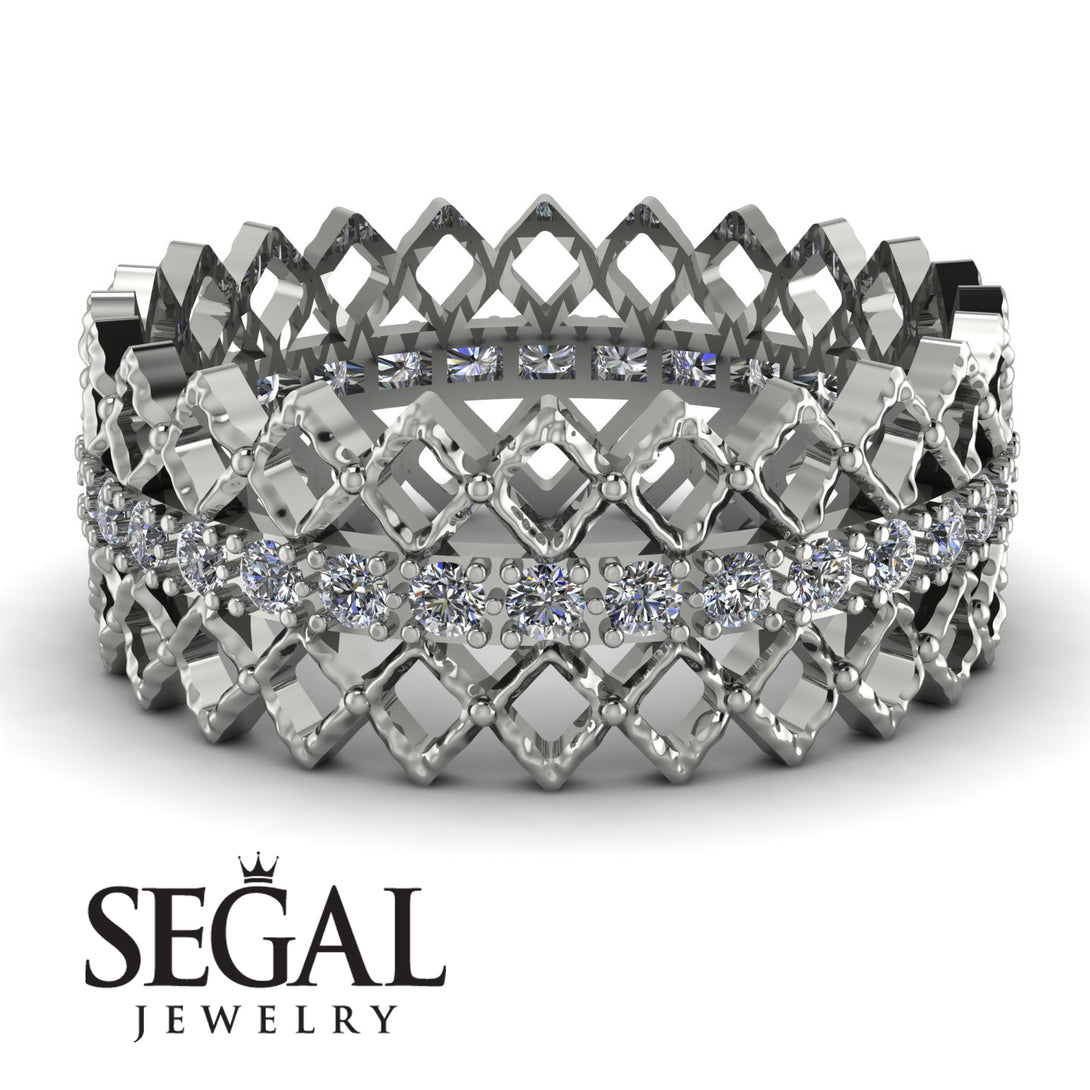 Crown Diamond Band - Hadley No. 3