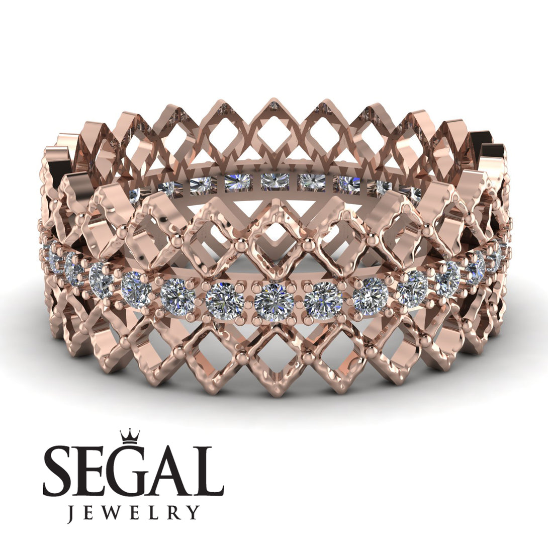 Crown Diamond Band - Hadley No. 2