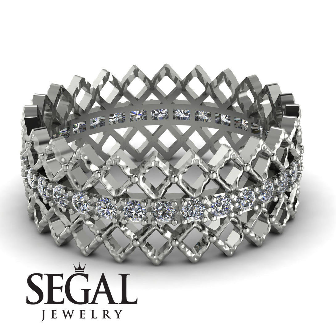 Crown Diamond Band - Hadley No. 3