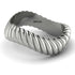 Curved Twist Men's Wedding Band image 2