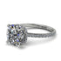 Cushion Hidden Diamond Diamond Ring - Nova No. 3 image 1