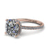 Cushion Hidden Diamond Diamond Ring - Nova No. 2