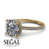 Cushion Hidden Diamond Diamond Ring - Nova No. 1 image 10