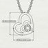 Two Hearts Ruby Necklace - Dana No. 11 image 3