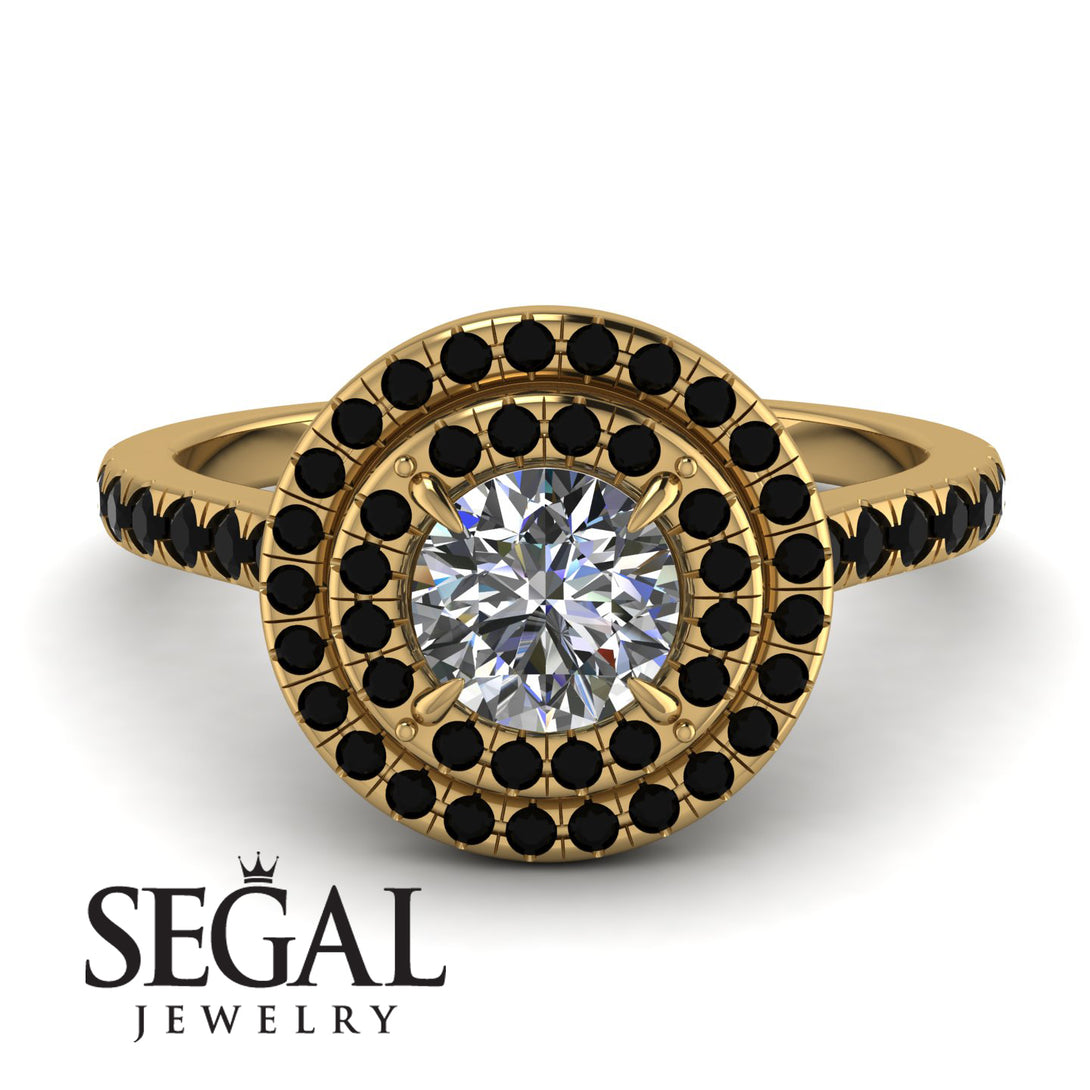 Double Halo Diamond Ring - Zoey No. 34