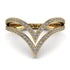 Double V Diamond Ring - Lyla No. 1