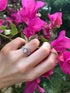 A lady's Rose Bridal Set Diamond Ring - Elena Set no. 14