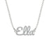 Diamond Gold Name Necklace - Ella