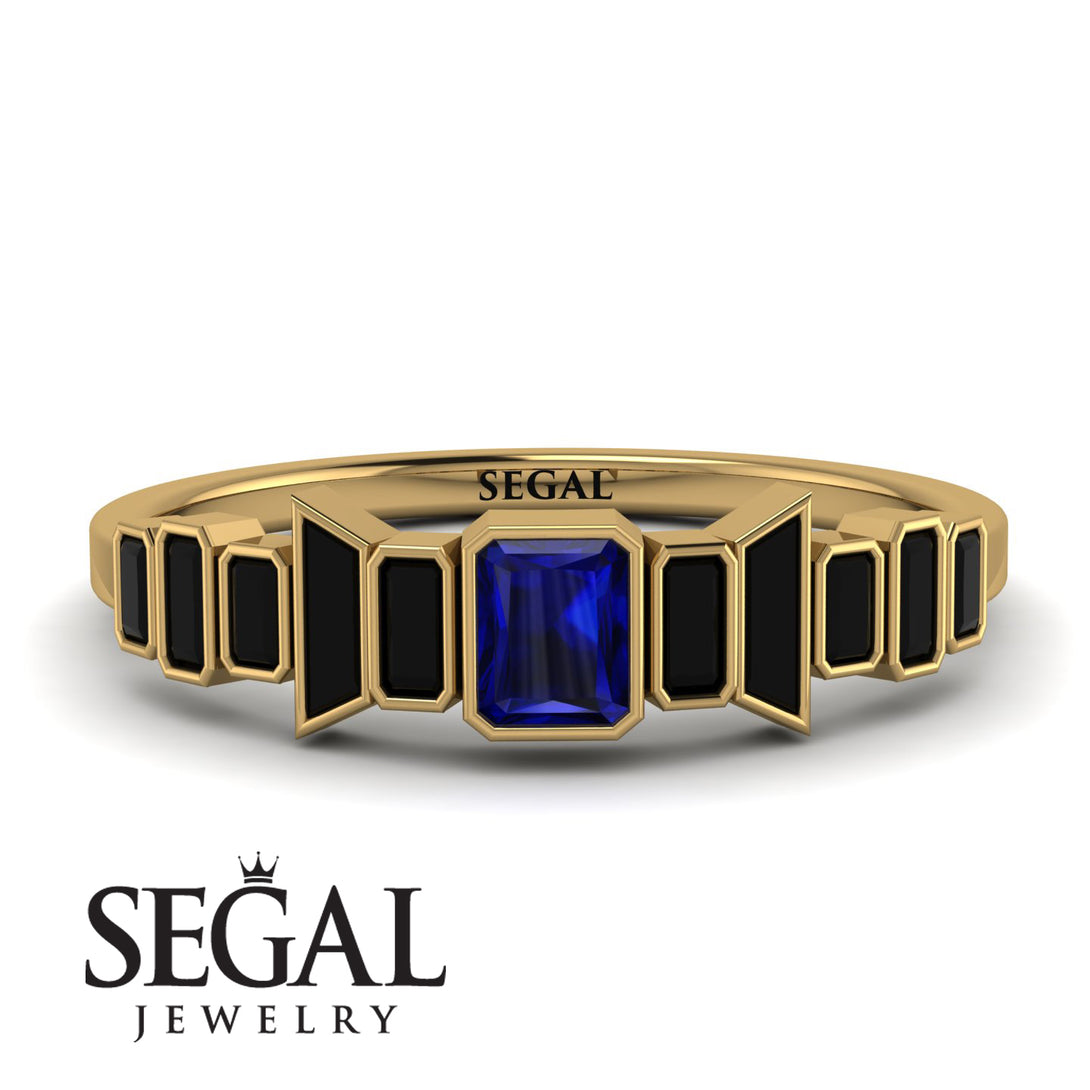 Emerald Sapphire Mix Band - Valerie No. 43