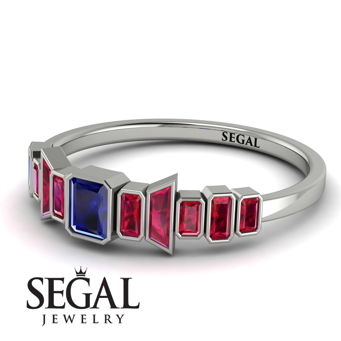 Emerald Sapphire Mix Band - Valerie No. 60