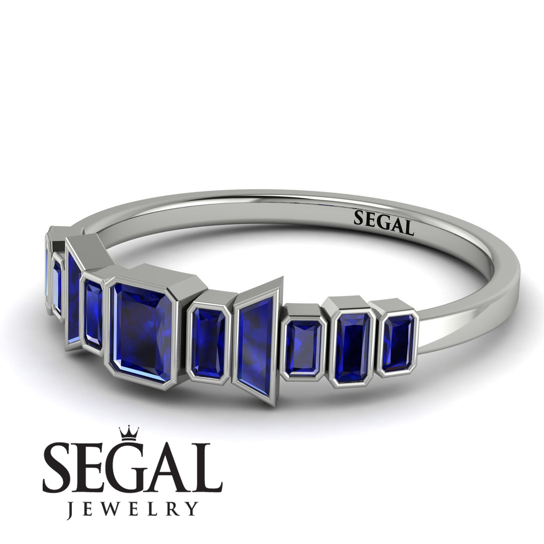 Emerald Sapphire Mix Band - Valerie No. 75