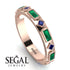 Emerald Baguette & Princess Eternity Band - Andrea No. 29 image 2