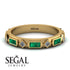 Emerald Baguette & Princess Eternity Band - Andrea No. 16 image 10