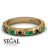 Emerald Baguette & Princess Eternity Band - Andrea No. 22 image 3