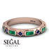 Emerald Baguette & Princess Eternity Band - Andrea No. 29 image 3