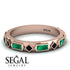 Emerald Baguette & Princess Eternity Band - Andrea No. 23