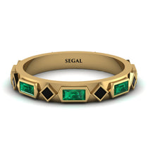 Emerald Baguette & Princess Eternity Band - Andrea No. 22 image 1