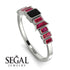Emerald Black Diamond Mix Band - Valerie No. 54