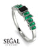 Emerald Black Diamond Mix Band - Valerie No. 24 image 10