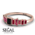 Emerald Black Diamond Mix Band - Valerie No. 53 image 3