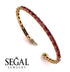 Emerald Cut Ruby Tennis Bracelet - Rachel No. 10 image 3