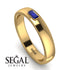 Emerald Cut Sapphire Band - Londyn No. 13