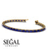 Emerald Cut Sapphire Tennis Bracelet - Rachel No. 13 image 2