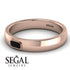 Emerald Cut Black Diamond Band - Londyn No. 8