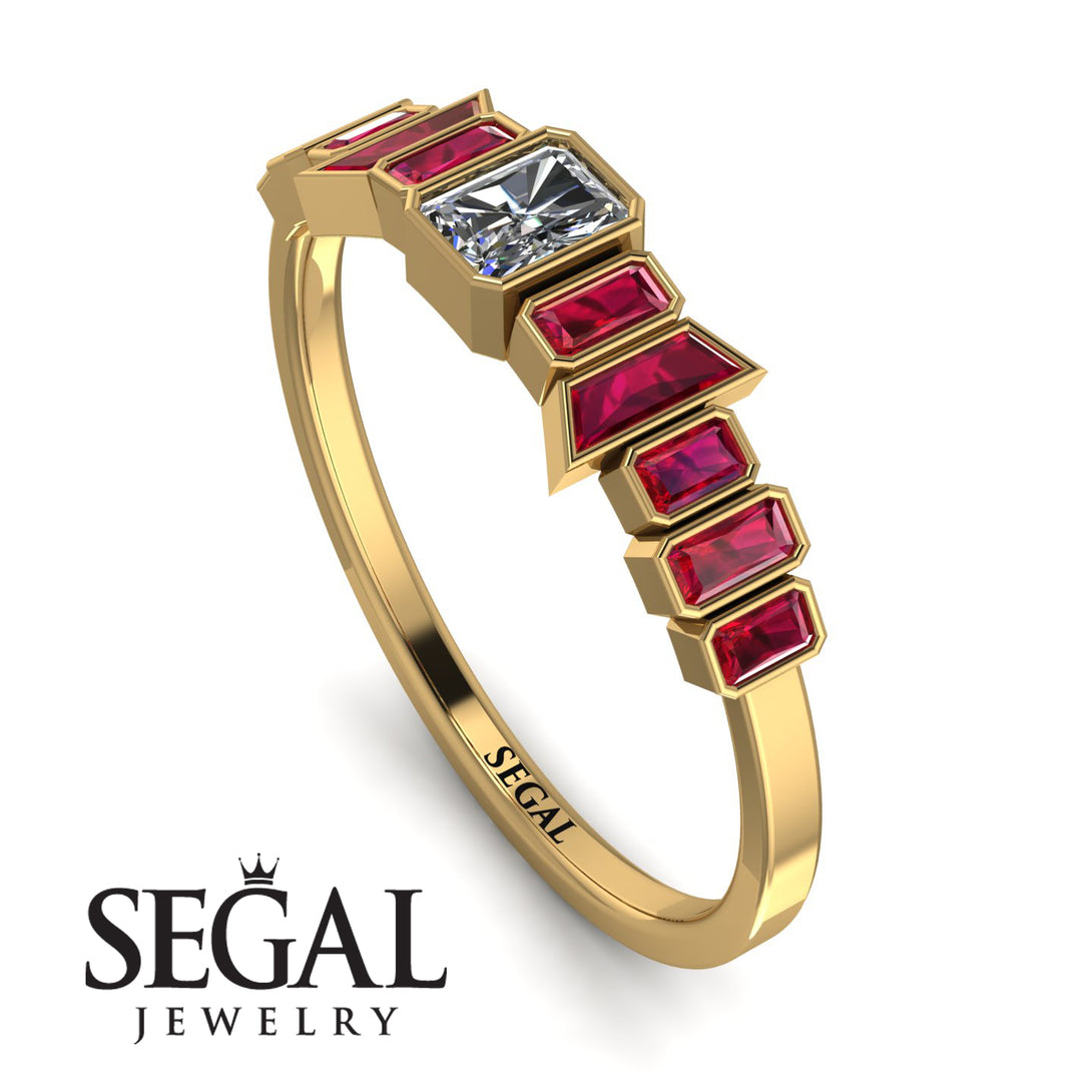 Emerald Diamond Mix Band - Valerie No. 46