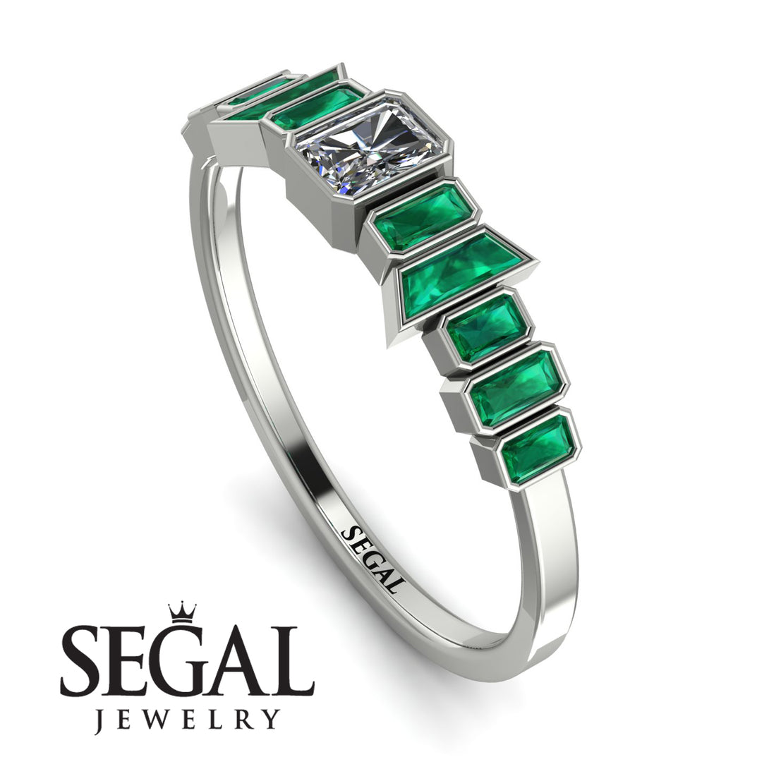 Emerald Diamond Mix Band - Valerie No. 18