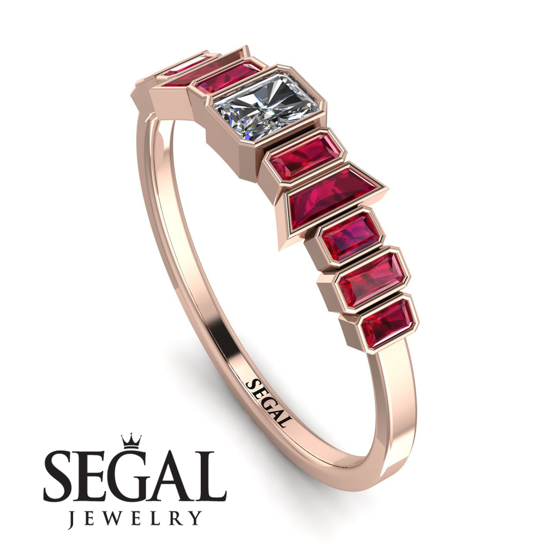 Emerald Diamond Mix Band - Valerie No. 47