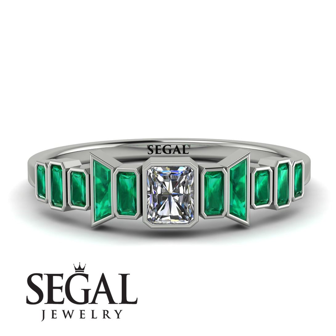 Emerald Diamond Mix Band - Valerie No. 18