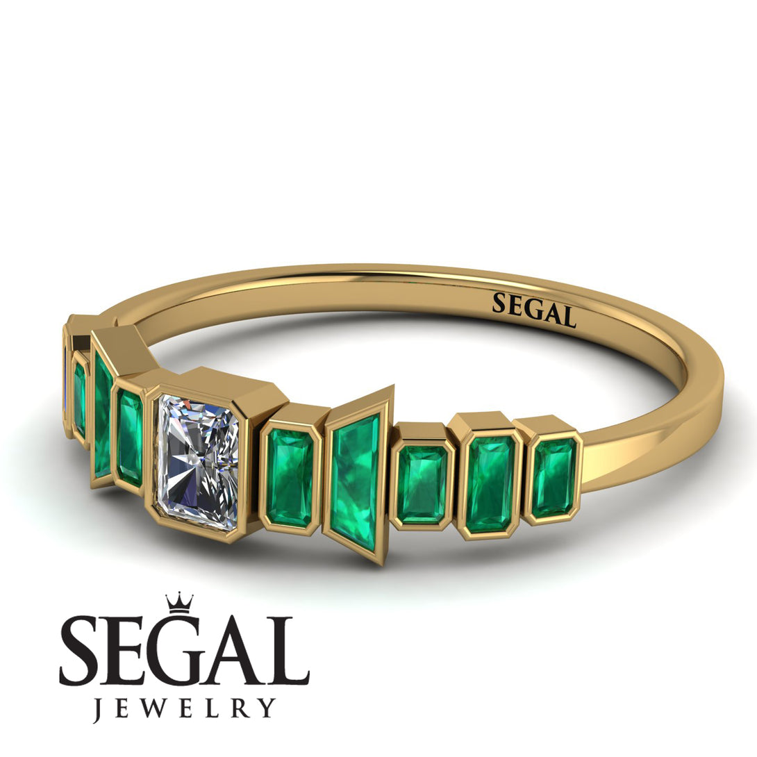 Emerald Diamond Mix Band - Valerie No. 16