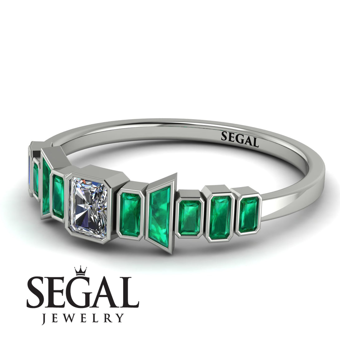 Emerald Diamond Mix Band - Valerie No. 18