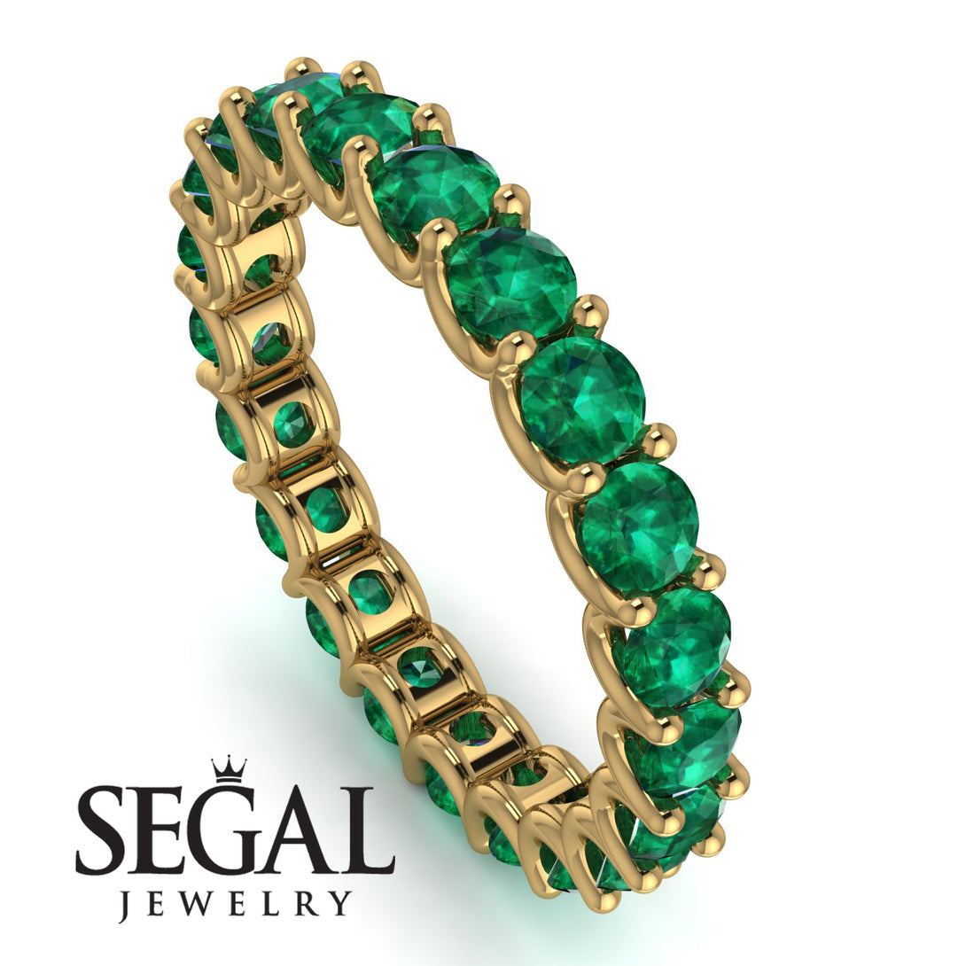 Emerald Eternity Ring - Jayla No. 4