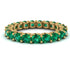 Emerald Eternity Ring - Jayla No. 4