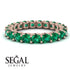 Emerald Eternity Ring - Jayla No. 5