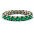 Emerald Eternity Ring - Jayla No. 5
