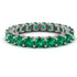 Emerald Eternity Ring - Jayla No. 6