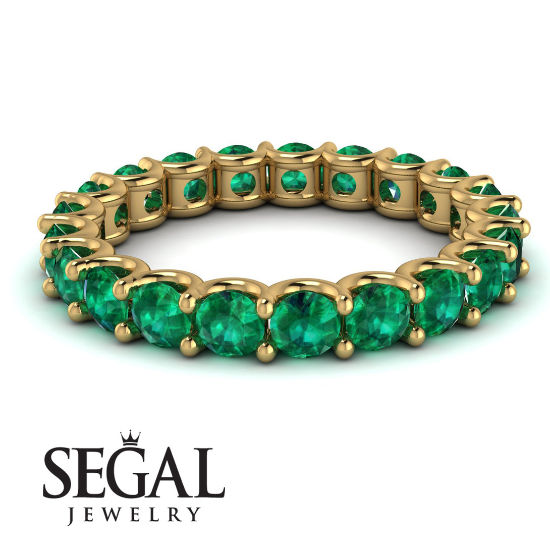 Emerald Eternity Ring - Jayla No. 4