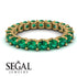 Emerald Eternity Ring - Jayla No. 4