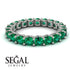 Emerald Eternity Ring - Jayla No. 6