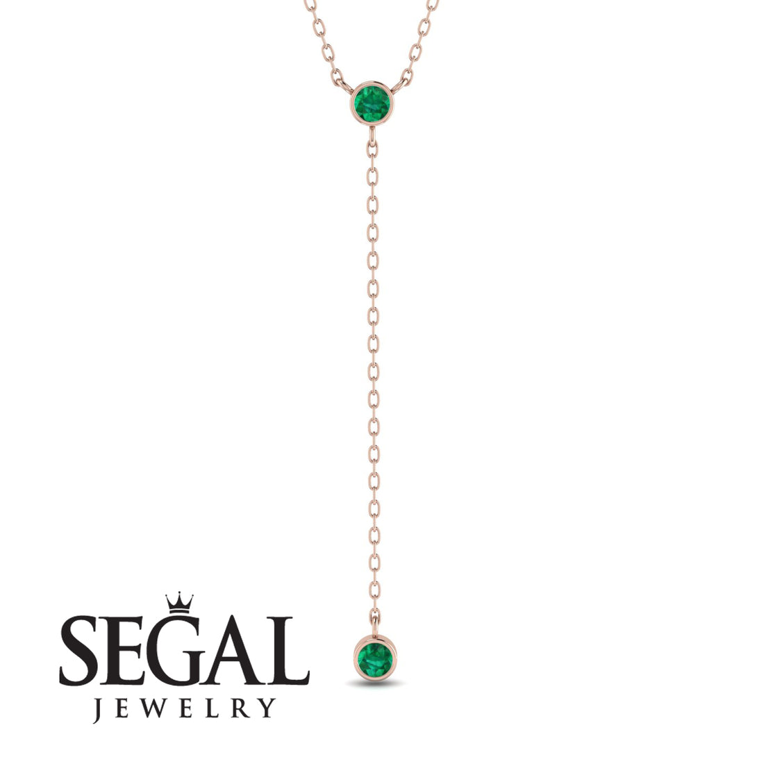 Emerald Tie Necklace - Alma No. 5