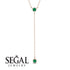 Emerald Tie Necklace - Alma No. 5