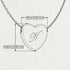 Heart Initial Necklace - Emory No. 1
