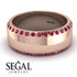 Eternity Ruby Wedding Band - Benjamin No. 11