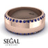Eternity Sapphire Wedding Band - Benjamin No. 14