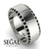 Eternity Black Diamond Wedding Band - Benjamin No. 9
